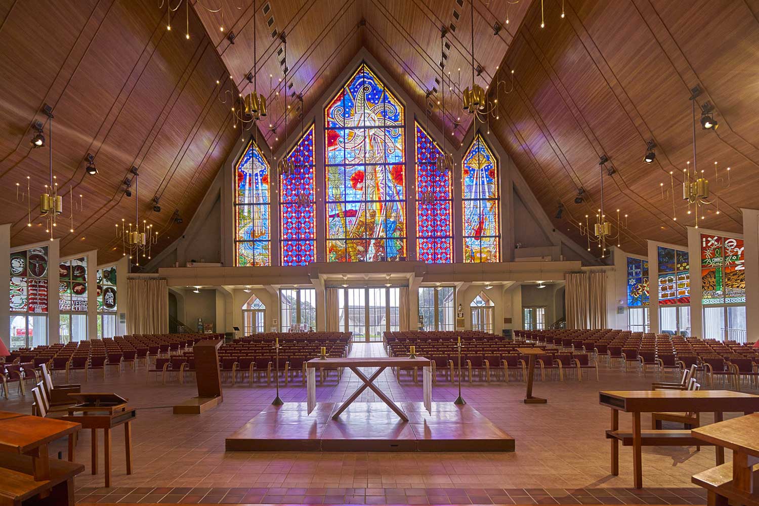 Progetto illuminazione Holy Trinity Cathedral, Auckland, Nuova Zelanda