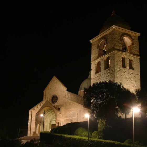 Progetto illuminazione Cattedrale san Ciriaco, Ancona