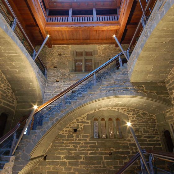 Progetto illuminazione Castello di Verrès, Aosta