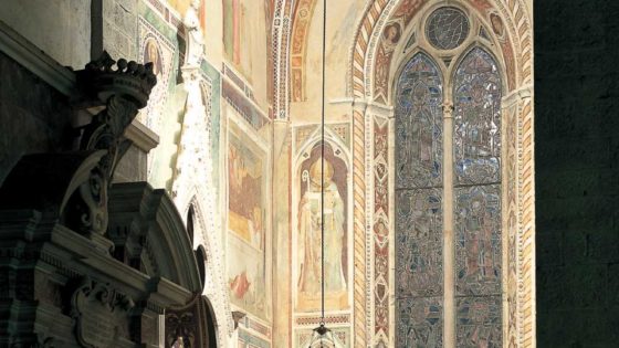 Progetto illuminazione Cappella Bardi, Chiesa di santa Croce, Firenze