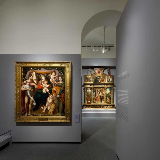 Progetto di illuminazione museale di Massimo Iarussi per la Galleria Sabauda a Torino